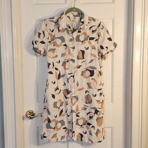 👗Adorable Rachel Zoe Shirt Dress SZ S 100% Linen